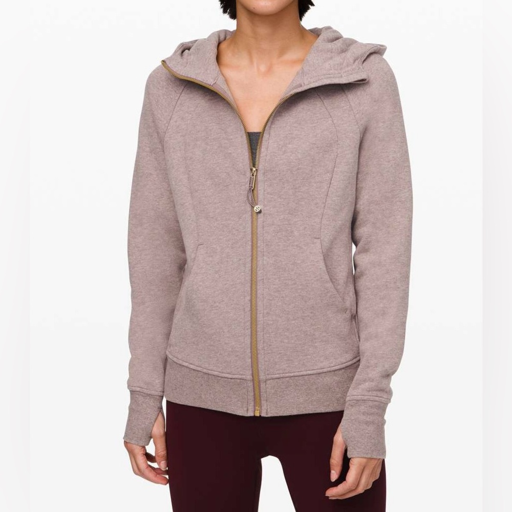Lululemon Scuba Hoodie *Light Cotton Fleece Lavender Size 6